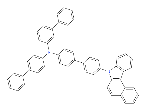 N-(4'-(7H-benzo[c]carbazol-7-yl)-[1,1'-biphenyl]-4-yl)-N-([1,1'-biphenyl]-4-yl)-[1,1'-biphenyl]-3-amine