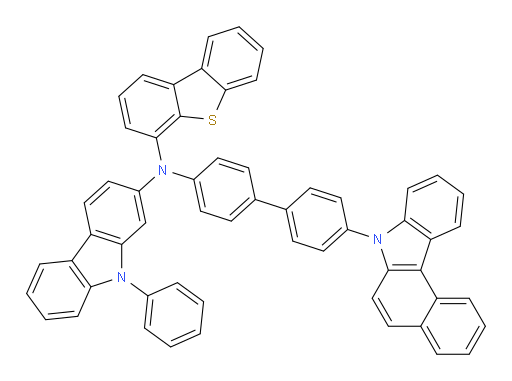 N-(4'-(7H-benzo[c]carbazol-7-yl)-[1,1'-biphenyl]-4-yl)-N-(dibenzo[b,d]thiophen-4-yl)-9-phenyl-9H-carbazol-2-amine