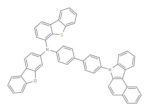 N-(4'-(7H-benzo[c]carbazol-7-yl)-[1,1'-biphenyl]-4-yl)-N-(dibenzo[b,d]thiophen-4-yl)dibenzo[b,d]furan-3-amine