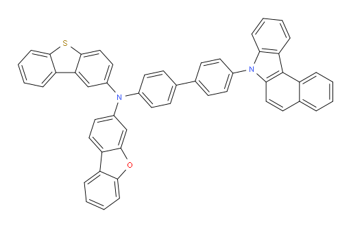 N-(4'-(7H-benzo[c]carbazol-7-yl)-[1,1'-biphenyl]-4-yl)-N-(dibenzo[b,d]thiophen-2-yl)dibenzo[b,d]furan-3-amine