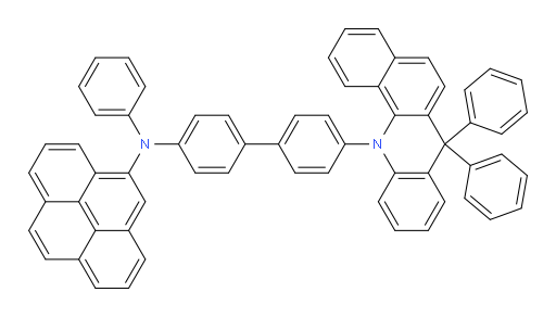 N-(4'-(7,7-diphenylbenzo[c]acridin-12(7H)-yl)-[1,1'-biphenyl]-4-yl)-N-phenylpyren-4-amine