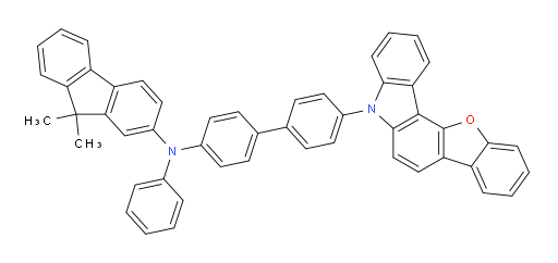 N-(4'-(5H-benzofuro[3,2-c]carbazol-5-yl)-[1,1'-biphenyl]-4-yl)-9,9-dimethyl-N-phenyl-9H-fluoren-2-amine