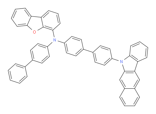 N-(4'-(5H-benzo[b]carbazol-5-yl)-[1,1'-biphenyl]-4-yl)-N-([1,1'-biphenyl]-4-yl)dibenzo[b,d]furan-4-amine