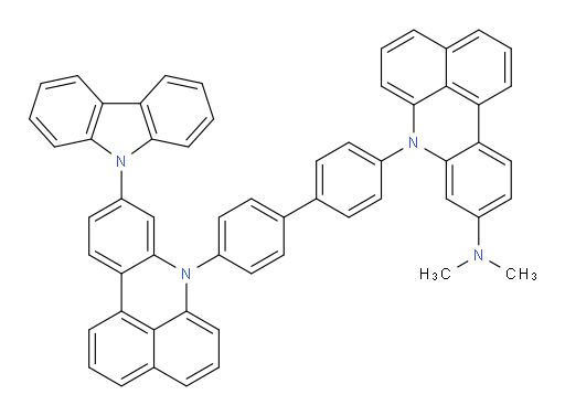 7-(4'-(9-(9H-carbazol-9-yl)-7H-benzo[kl]acridin-7-yl)-[1,1'-biphenyl]-4-yl)-N,N-dimethyl-7H-benzo[kl]acridin-9-amine
