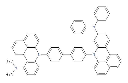 7-(4'-(11-(dimethylamino)-7H-benzo[kl]acridin-7-yl)-[1,1'-biphenyl]-4-yl)-N,N-diphenyl-7H-benzo[kl]acridin-9-amine