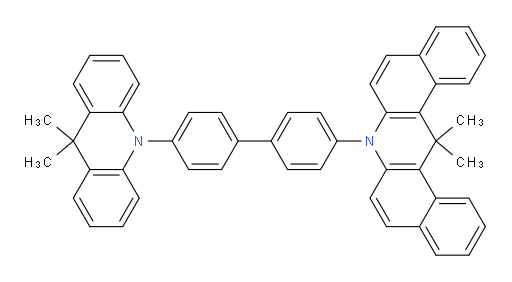 7-(4'-(9,9-dimethylacridin-10(9H)-yl)-[1,1'-biphenyl]-4-yl)-14,14-dimethyl-7,14-dihydrodibenzo[a,j]acridine
