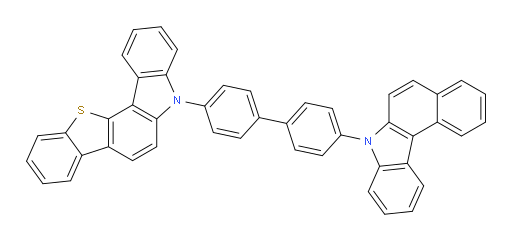 5-(4'-(7H-benzo[c]carbazol-7-yl)-[1,1'-biphenyl]-4-yl)-5H-benzo[4,5]thieno[3,2-c]carbazole