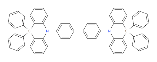 4,4'-bis(10,10-diphenyldibenzo[b,e][1,4]azasilin-5(10H)-yl)-1,1'-biphenyl