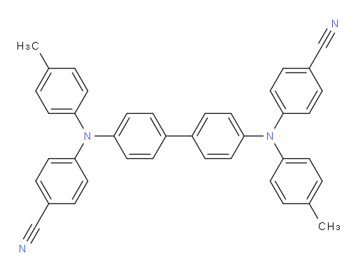 4,4'-([1,1'-biphenyl]-4,4'-diylbis(p-tolylazanediyl))dibenzonitrile