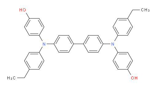 4,4'-([1,1'-biphenyl]-4,4'-diylbis((4-ethylphenyl)azanediyl))diphenol