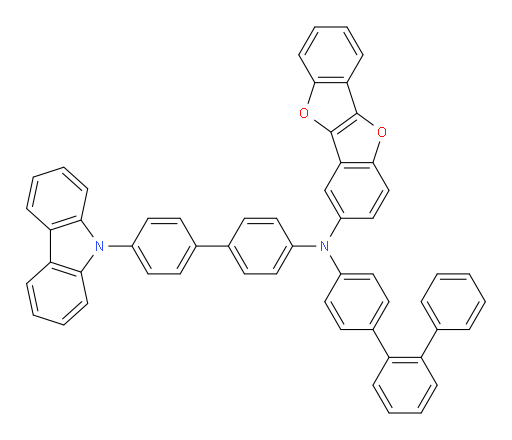 N-(4'-(9H-carbazol-9-yl)-[1,1'-biphenyl]-4-yl)-N-([1,1':2',1''-terphenyl]-4-yl)benzofuro[3,2-b]benzofuran-3-amine