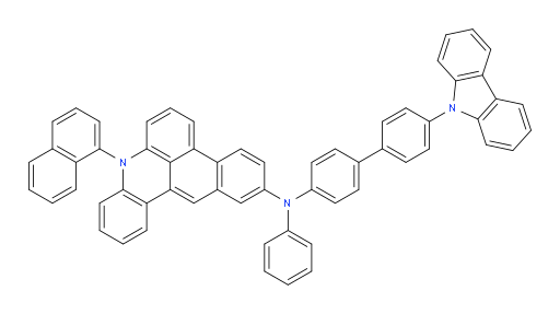 N-(4'-(9H-carbazol-9-yl)-[1,1'-biphenyl]-4-yl)-8-(naphthalen-1-yl)-N-phenyl-8H-naphtho[1,2,3-kl]acridin-2-amine