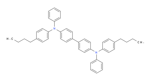N4,N4'-bis(4-butylphenyl)-N4,N4'-diphenyl-[1,1'-biphenyl]-4,4'-diamine