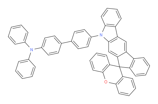 N,N-diphenyl-4'-(5H-spiro[indeno[2,1-b]carbazole-7,9'-xanthen]-5-yl)-[1,1'-biphenyl]-4-amine