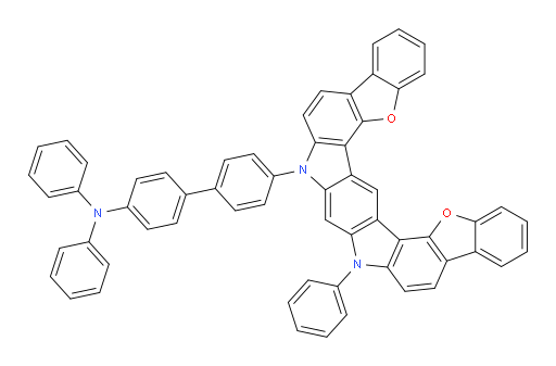 N,N-diphenyl-4'-(9-phenylbenzo[4,5]furo[2,3-g]benzofuro[2',3':4,5]indolo[2,3-b]carbazol-7(9H)-yl)-[1,1'-biphenyl]-4-amine