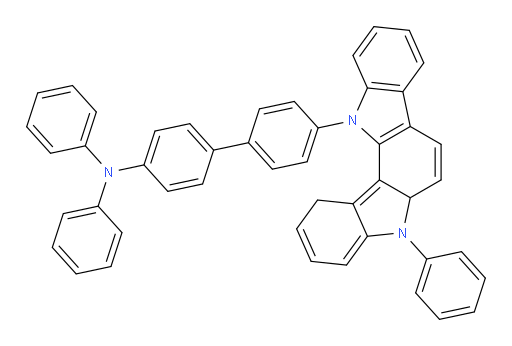 N,N-diphenyl-4'-(5-phenyl-5,5a-dihydroindolo[3,2-a]carbazol-12(1H)-yl)-[1,1'-biphenyl]-4-amine