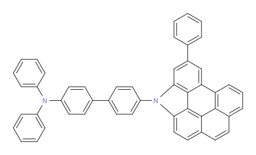 N,N-diphenyl-4'-(3-phenyl-1H-phenaleno[4,3,2,1-cdef]carbazol-1-yl)-[1,1'-biphenyl]-4-amine