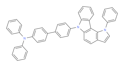 N,N-diphenyl-4'-(1-phenylpyrrolo[3,2-c]carbazol-6(1H)-yl)-[1,1'-biphenyl]-4-amine