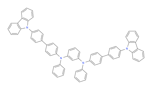 N1,N3-bis(4'-(9H-carbazol-9-yl)-[1,1'-biphenyl]-4-yl)-N1,N3-diphenylbenzene-1,3-diamine