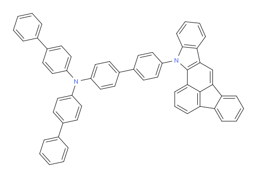 N,N-di([1,1'-biphenyl]-4-yl)-4'-(13H-fluoreno[1,9-ab]carbazol-13-yl)-[1,1'-biphenyl]-4-amine