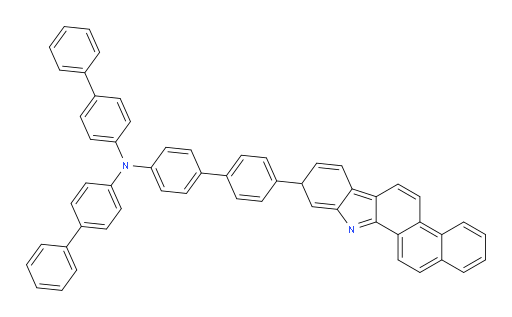 N,N-di([1,1'-biphenyl]-4-yl)-4'-(11H-naphtho[2,1-a]carbazol-11-yl)-[1,1'-biphenyl]-4-amine