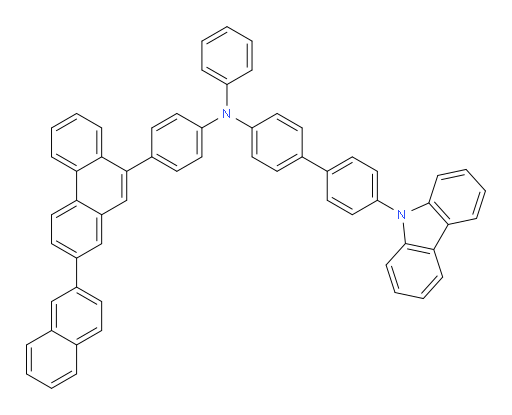 4'-(9H-carbazol-9-yl)-N-(4-(2-(naphthalen-2-yl)phenanthren-9-yl)phenyl)-N-phenyl-[1,1'-biphenyl]-4-amine