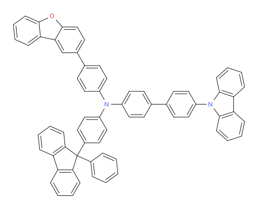 4'-(9H-carbazol-9-yl)-N-(4-(dibenzo[b,d]furan-2-yl)phenyl)-N-(4-(9-phenyl-9H-fluoren-9-yl)phenyl)-[1,1'-biphenyl]-4-amine