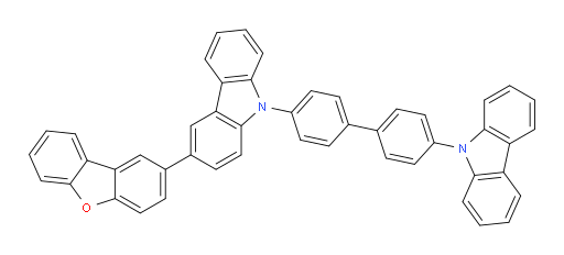 9-(4'-(9H-carbazol-9-yl)-[1,1'-biphenyl]-4-yl)-3-(dibenzo[b,d]furan-2-yl)-9H-carbazole