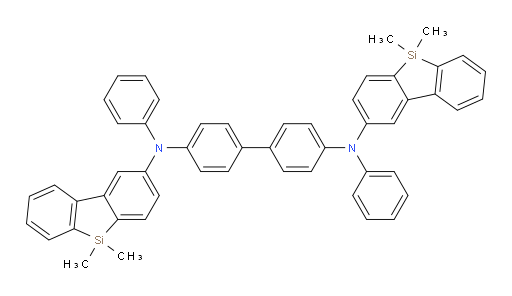 N4,N4'-bis(5,5-dimethyl-5H-dibenzo[b,d]silol-2-yl)-N4,N4'-diphenyl-[1,1'-biphenyl]-4,4'-diamine