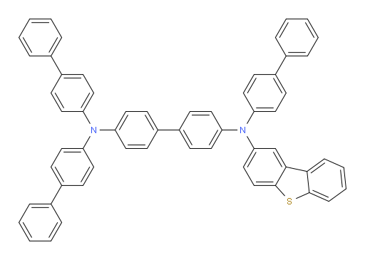 N4,N4,N4'-tri([1,1'-biphenyl]-4-yl)-N4'-(dibenzo[b,d]thiophen-2-yl)-[1,1'-biphenyl]-4,4'-diamine