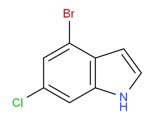 4-bromo-6-chloro-1H-indole