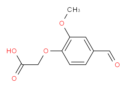 2-(4-formyl-2-methoxyphenoxy)acetic acid