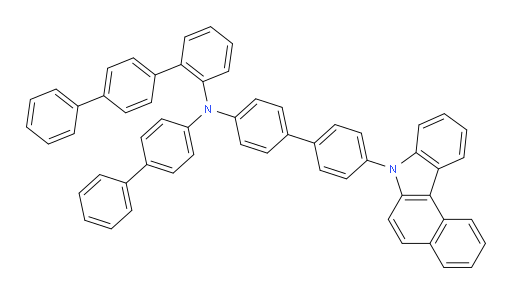 N-(4'-(7H-benzo[c]carbazol-7-yl)-[1,1'-biphenyl]-4-yl)-N-([1,1'-biphenyl]-4-yl)-[1,1':4',1''-terphenyl]-2-amine