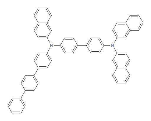N4-([1,1':4',1''-terphenyl]-4-yl)-N4,N4',N4'-tri(naphthalen-2-yl)-[1,1'-biphenyl]-4,4'-diamine