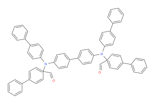 4',4'''-([1,1'-biphenyl]-4,4'-diylbis([1,1'-biphenyl]-4-ylazanediyl))bis(([1,1'-biphenyl]-4-carbaldehyde))