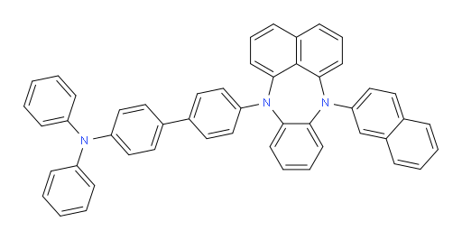 4'-(12-(naphthalen-2-yl)benzo[b]naphtho[1,8-ef][1,4]diazepin-7(12H)-yl)-N,N-diphenyl-[1,1'-biphenyl]-4-amine