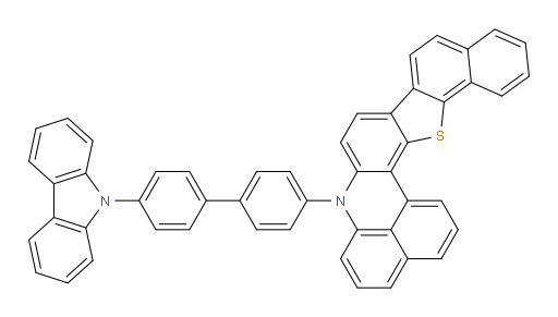 4-(4'-(9H-carbazol-9-yl)-[1,1'-biphenyl]-4-yl)-4H-benzo[kl]naphtho[2',1':4,5]thieno[2,3-a]acridine