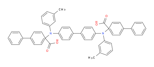 4',4'''-([1,1'-biphenyl]-4,4'-diylbis(m-tolylazanediyl))bis(([1,1'-biphenyl]-4-carboxylic acid))