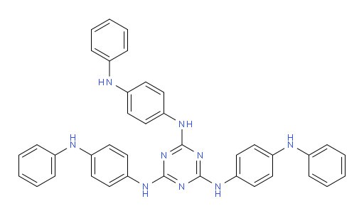 N2,N4,N6-tris(4-(phenylamino)phenyl)-1,3,5-triazine-2,4,6-triamine