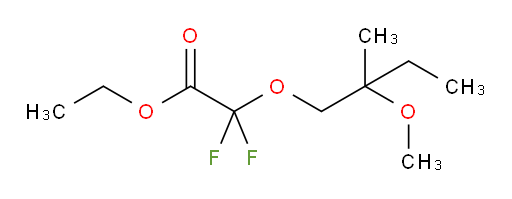 ethyl 2,2-difluoro-2-(2-methoxy-2-methylbutoxy)acetate