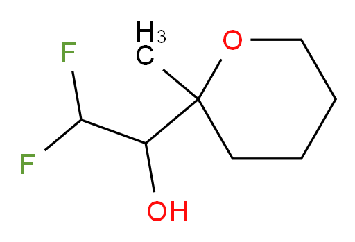 2,2-difluoro-1-(2-methyltetrahydro-2H-pyran-2-yl)ethanol