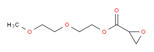 2-(2-methoxyethoxy)ethyl oxirane-2-carboxylate