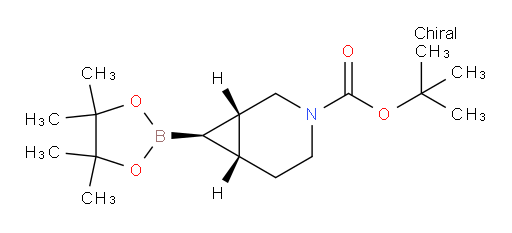 (1S,6R,7R)-tert-butyl 7-(4,4,5,5-tetramethyl-1,3,2-dioxaborolan-2-yl)-3-azabicyclo[4.1.0]heptane-3-carboxylate