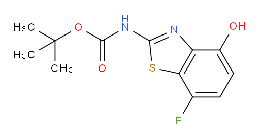 tert-butyl (7-fluoro-4-hydroxybenzo[d]thiazol-2-yl)carbamate