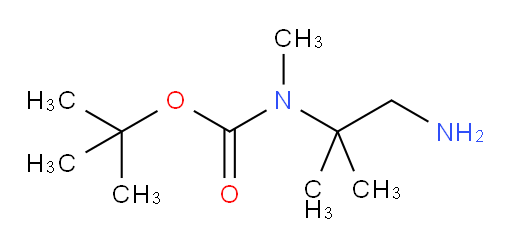 tert-butyl (1-amino-2-methylpropan-2-yl)(methyl)carbamate