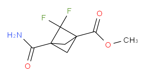 Methyl 3-(aminocarbonyl)-2,2-difluorobicyclo[1.1.1]pentane-1-carboxylate