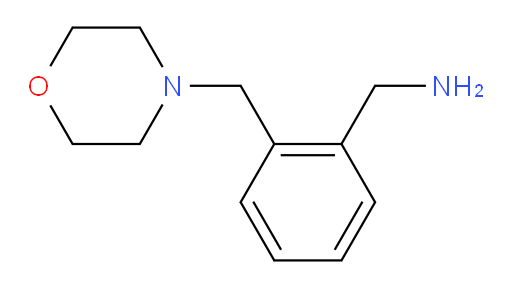 2-(4-Morpholinylmethyl)benzenemethanamine (ACI)
