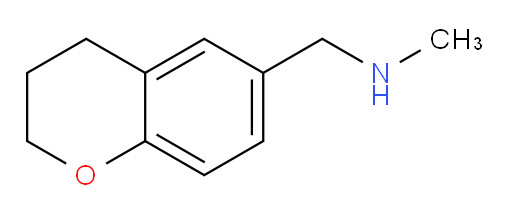 3,4-Dihydro-N-methyl-2H-1-benzopyran-6-methanamine (ACI)