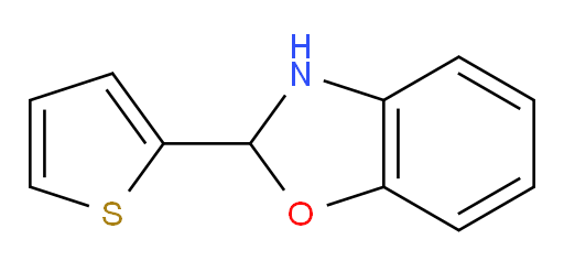 2,3-Dihydro-2-(2-thienyl)benzoxazole (ACI)