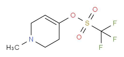 Trifluoromethanesulfonic acid 1-methyl-1,2,3,6-tetrahydropyridin-4-yl ester